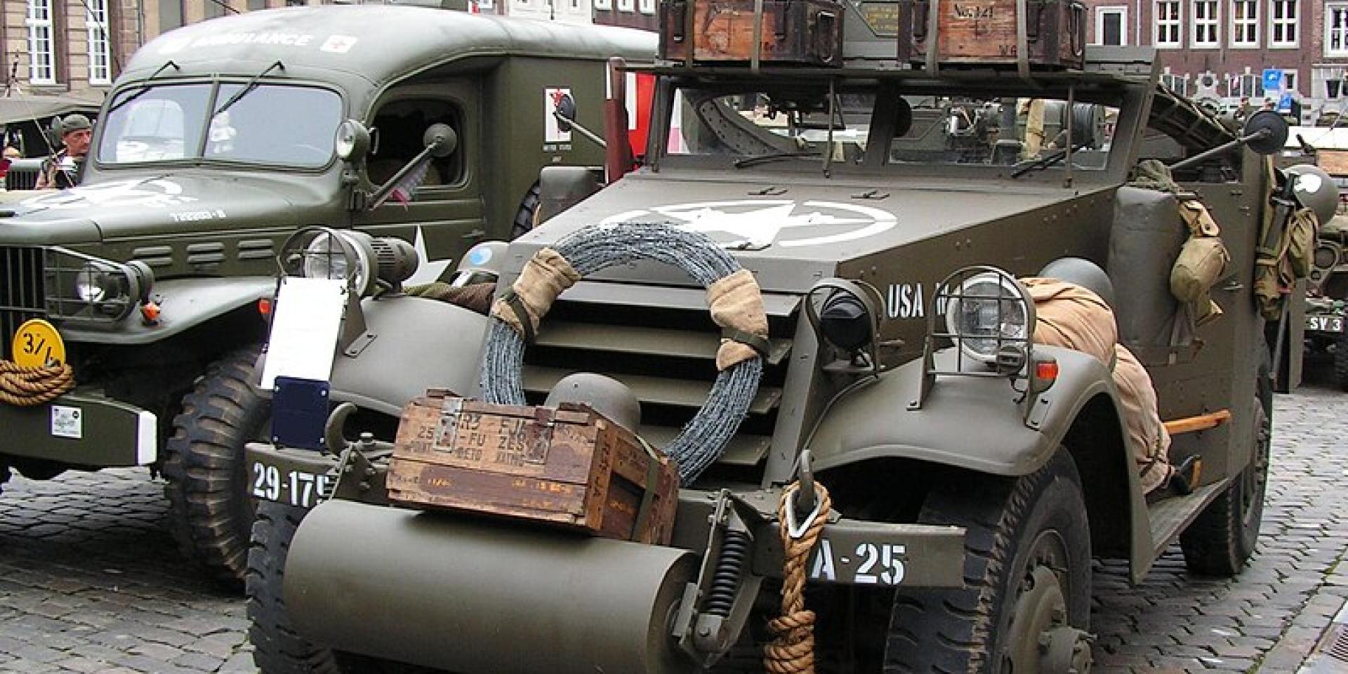 Militaire kolonne markeert 80 jaar vrijheid