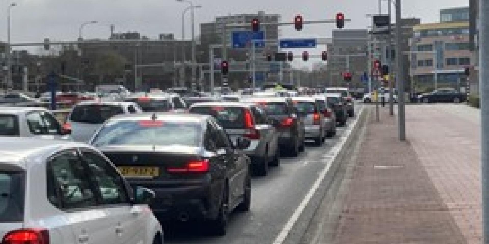 Afsluiting Heuvelweg door werkzaamheden