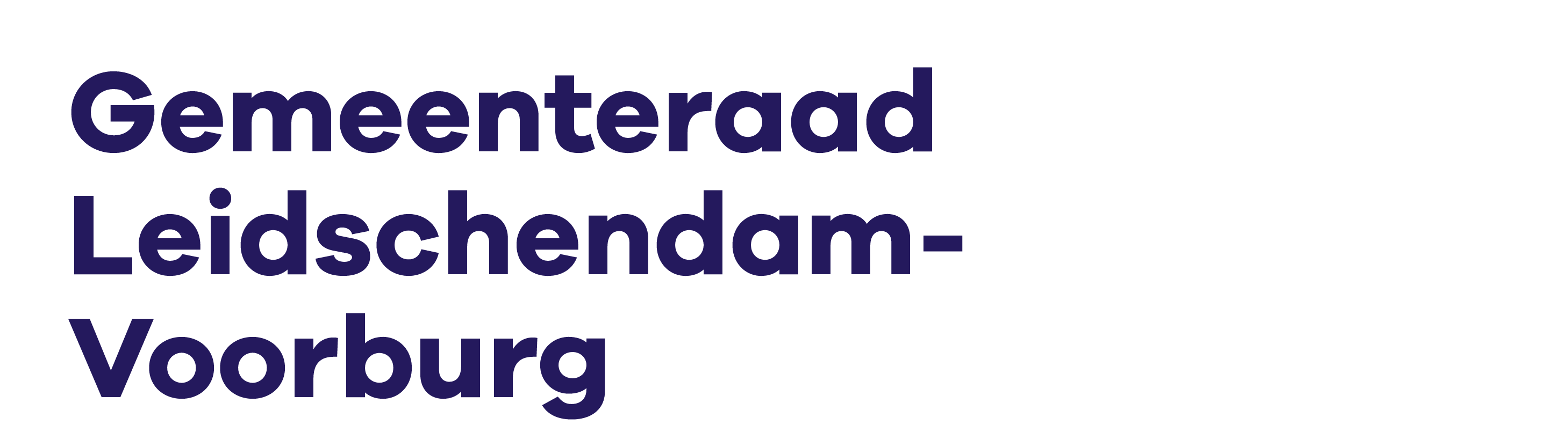Logo van Gemeenteraad dat doorverwijst naar de homepage van Gemeenteraad