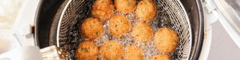 Frituurpan met bitterballen